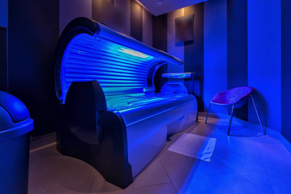 tanning bed